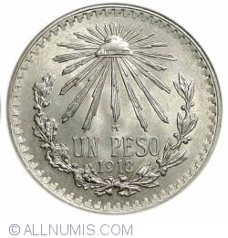Image #2 of 1 Peso 1918
