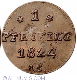 1 Pfennig 1824