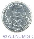 Image #1 of 20 Dinari 2007 - Dositej Obradovic, 1742-1811