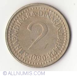 Image #1 of 2 Dinari 1990