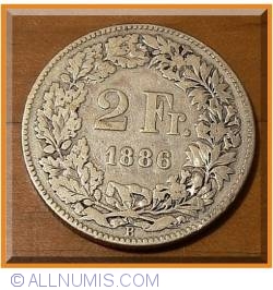 Image #1 of 2 Francs 1886