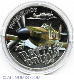 Image #2 of 5 Pounds 2010 - Battle of Britain (1940)
