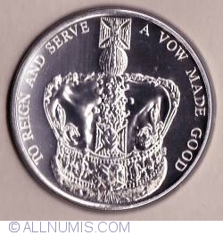 5 Pounds 2013 -  60th Anniversary of the coronation of Elizabeth II