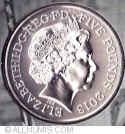 Image #2 of 5 Pounds 2013 - Aniversarea a 60 de ani de la încoronarea Reginei Elizabeta a II-a