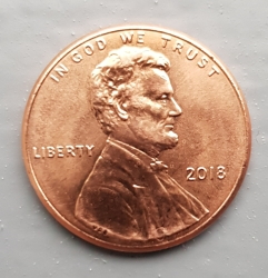 Image #1 of 1 Cent 2018