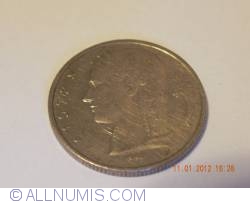 Image #2 of 5 Francs 1972 Belgique