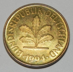 Image #2 of 5 Pfennig 1994 F