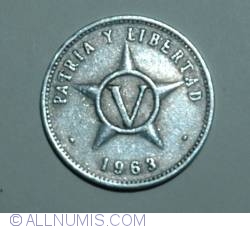 Image #2 of 5 Centavos 1963