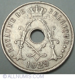 Image #2 of 25 Centi 1929 (Belgique)
