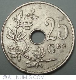 Image #1 of 25 Centi 1929 (Belgique)