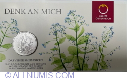 10 Euro 2023 - The Language of Flowers - The Forget-Me-Not