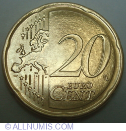 20 Euro Cent 2019 J