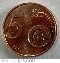 Image #1 of 5 Euro Cent 2020 - Lion and Caduceus mintmarks