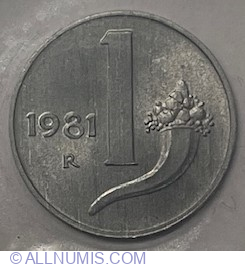 1 Lira 1981