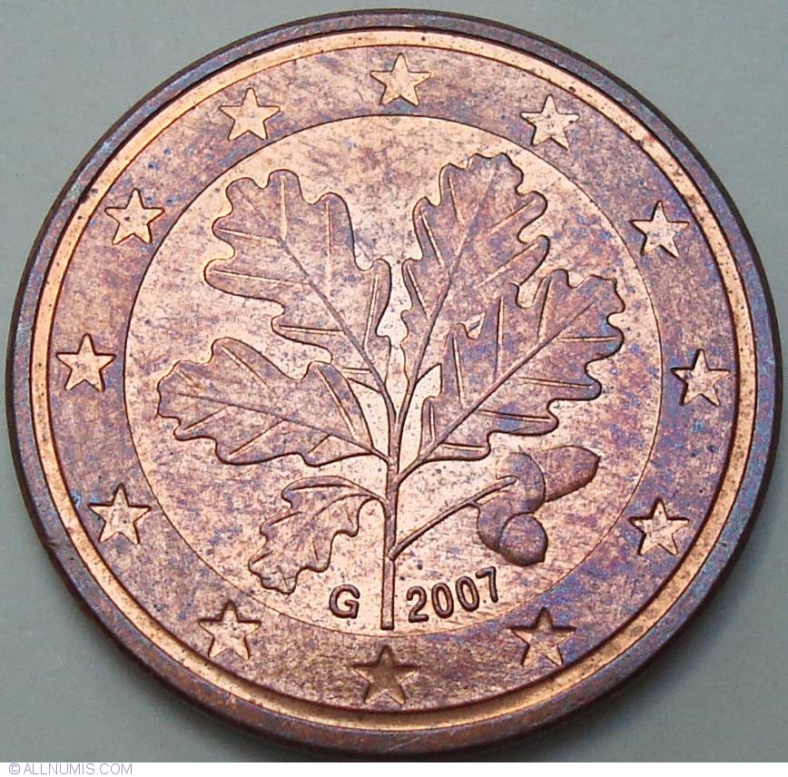 5 Euro Cent 2007 G Euro 2002 present Germany Coin 29242