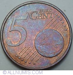 Image #1 of 5 Euro Cent 2008 G