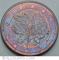 Image #2 of 5 Euro Cent 2010 J