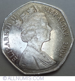 Image #2 of 50 Pence 2008