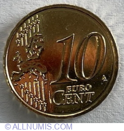 10 Euro Cent 2020 D