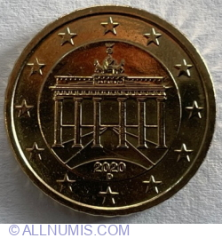 10 Euro Cent 2020 D