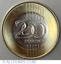 200 Forint 2025 - 200th Anniversary - Hungarian Academy of Sciences