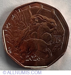 5 Euro 2026 - Dürer's Hare Trio