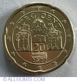 Image #2 of 20 Euro Cent 2022