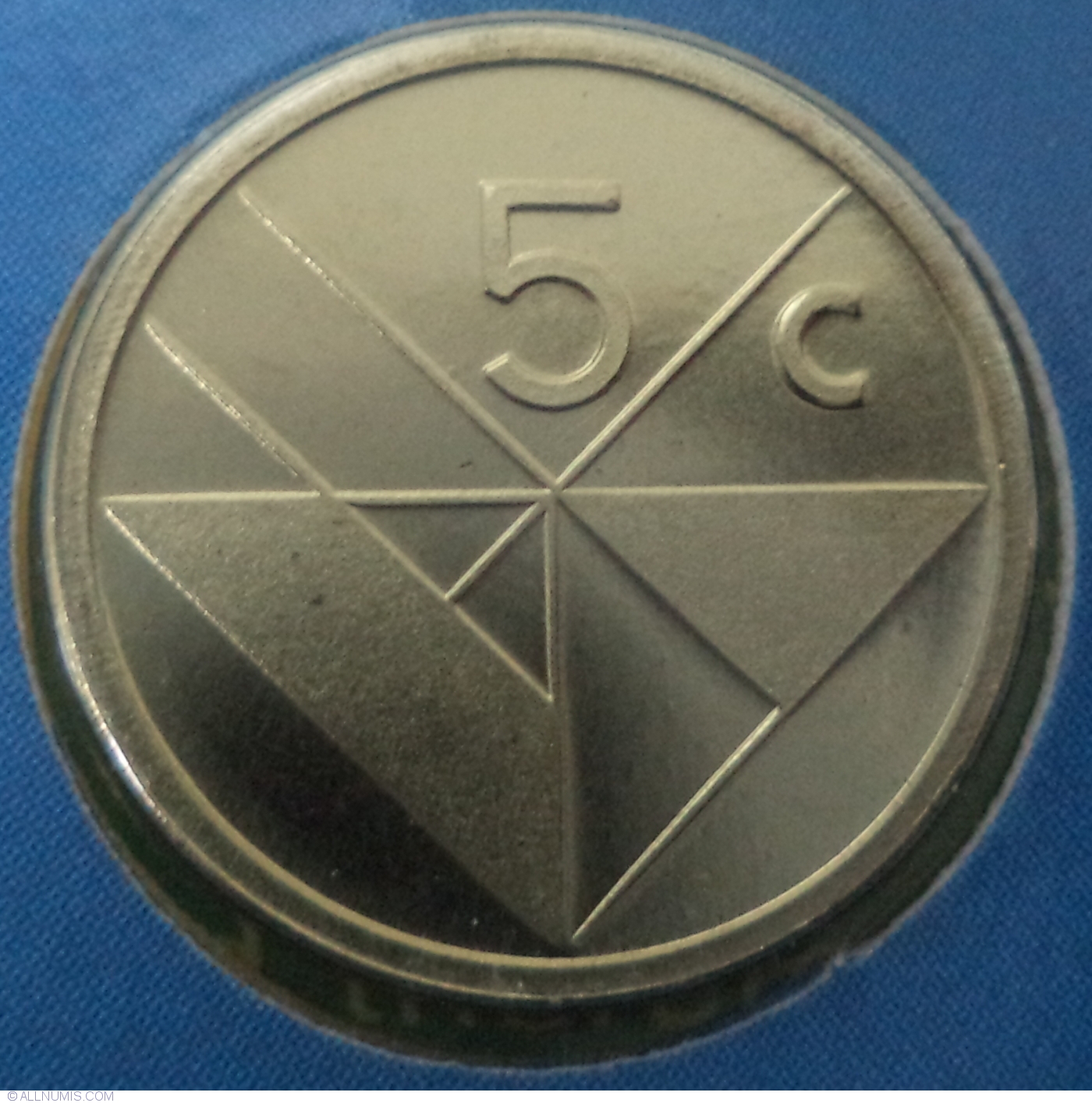 5 Cents 1990, Dutch State (1986-2000) - Aruba - Coin - 41880