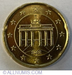 Image #2 of 20 Euro Cent 2022 J