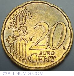 Image #1 of 20 Euro Cenţi 2005 J