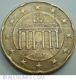 20 Euro Cent 2007 J