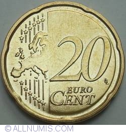 Image #1 of 20 Euro Cenţi 2013 F