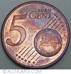 Image #1 of 5 Euro Cent 2011 A