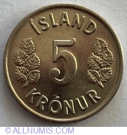 5 Kronur 1976