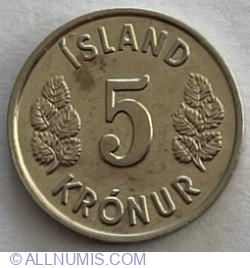 5 Kronur 1977