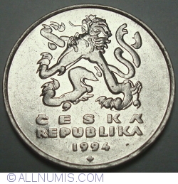 Image #2 of 5 Korun 1994 l (Royal Canadian Mint)