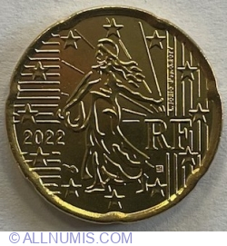 Image #2 of 20 Euro Cent 2022