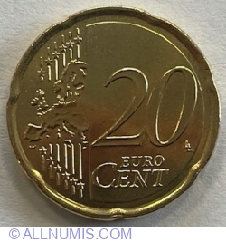 Image #1 of 20 Euro Cent 2022