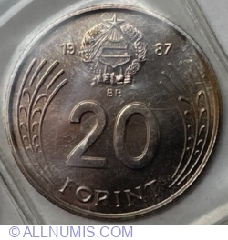 Image #1 of 20 Forint 1987