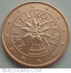 2 Euro Cenţi 2014