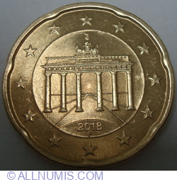 Image #2 of 20 Euro Cent 2018 F