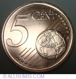 Image #1 of 5 Euro Cent 2017 G