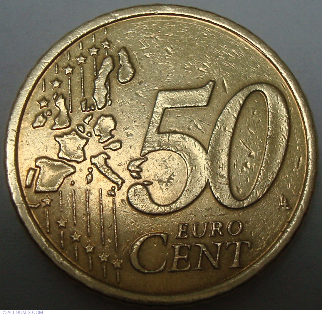 50 Euro Cent 2002 Euro 1999 2010 Finlanda Moned 44799