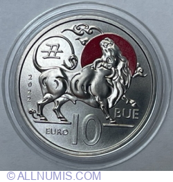 Image #1 of 10 Euro 2023 - Chinese Zodiac - Year of the Ox