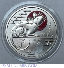 10 Euro 2023 - Zodiac Chinezesc - Anul Șobolanului