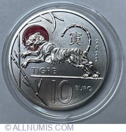 10 Euro 2023 - Chinese Zodiac - Year of the Tiger