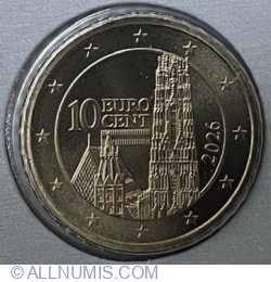 Image #2 of 10 Euro Centi 2026