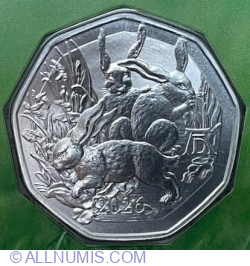 5 Euro 2026 - Dürer's Hare Trio