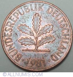 2 Pfennig 1981 J