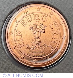 Image #2 of 1 Euro Cent 2021
